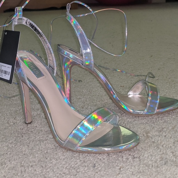 holographic heels forever 21